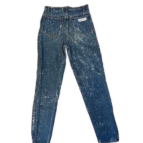 Vintage Made in the shade jeans speckled high rise straight leg unique - Picture 6 of 7
